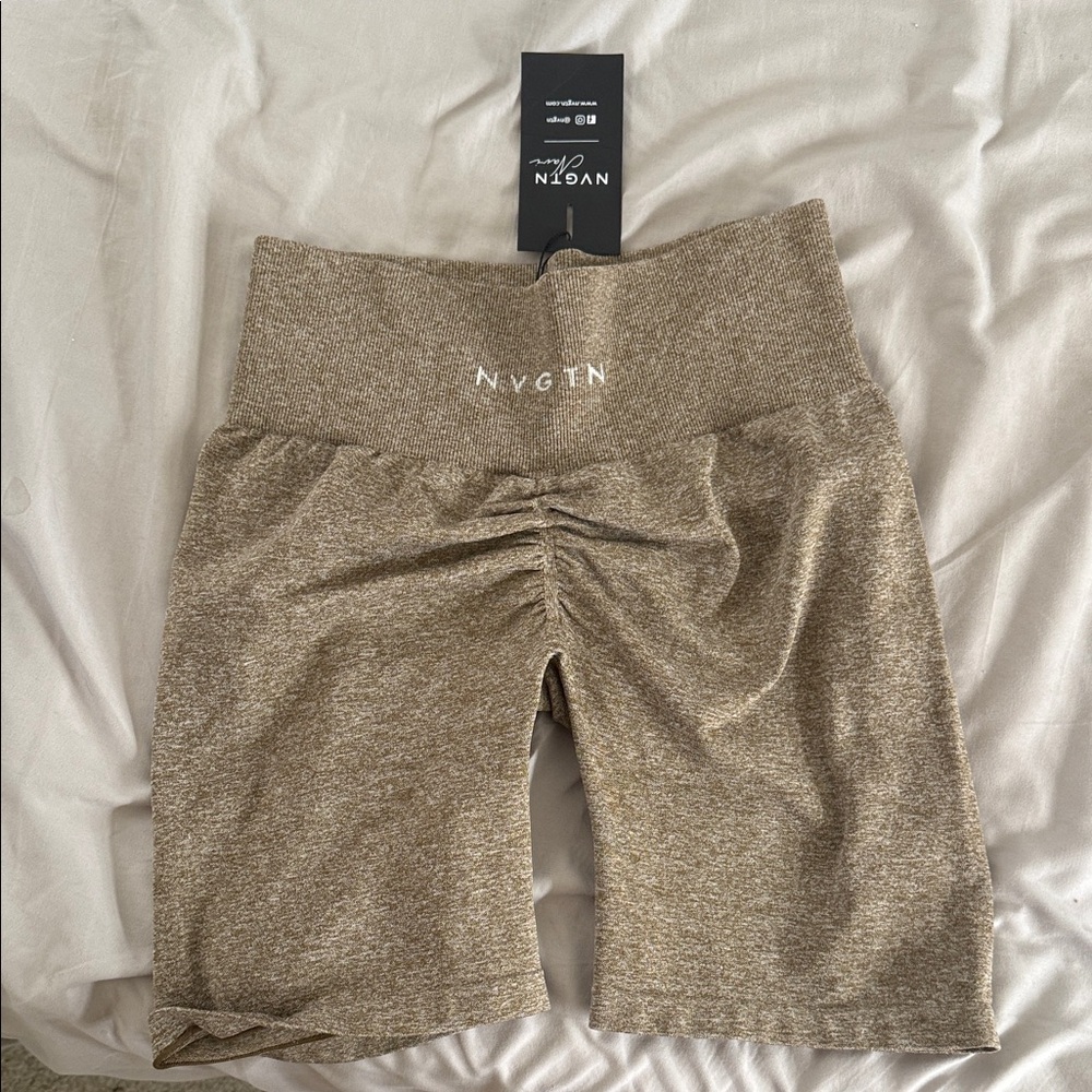NVGTN Women's Brown Bike Shorts